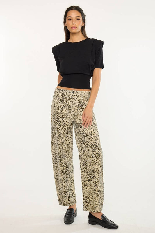 The Delaney Corduroy Barrel Pant