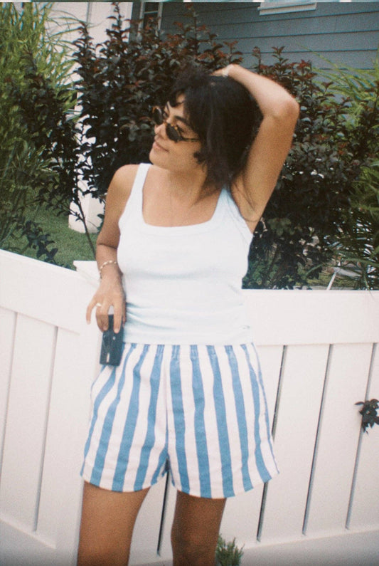 Square-Neck Organic Tank