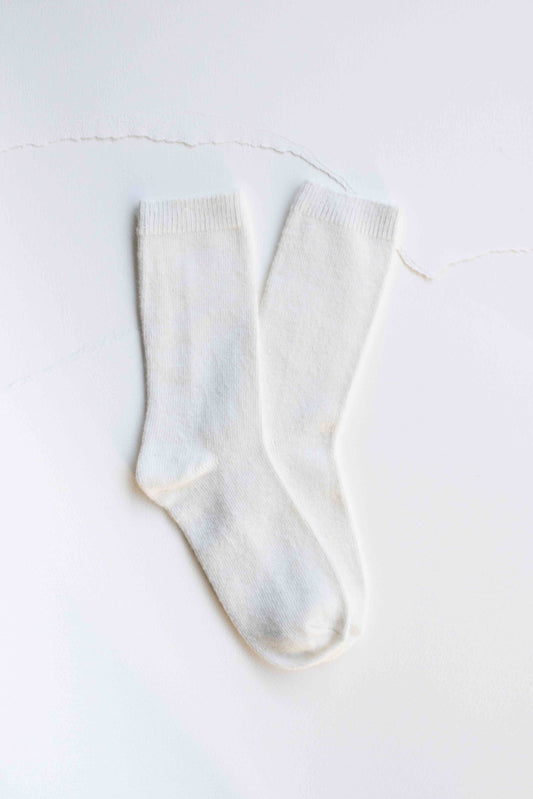 The Wool & Cashmere Crew Sock