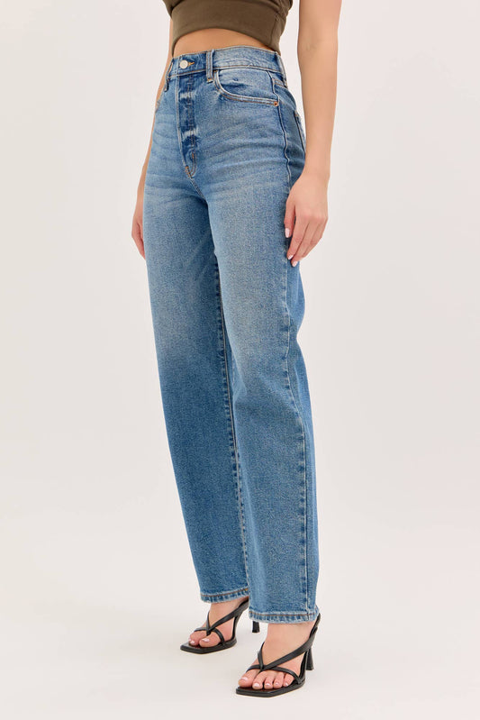 Byrd High-Rise Stovepipe Jeans