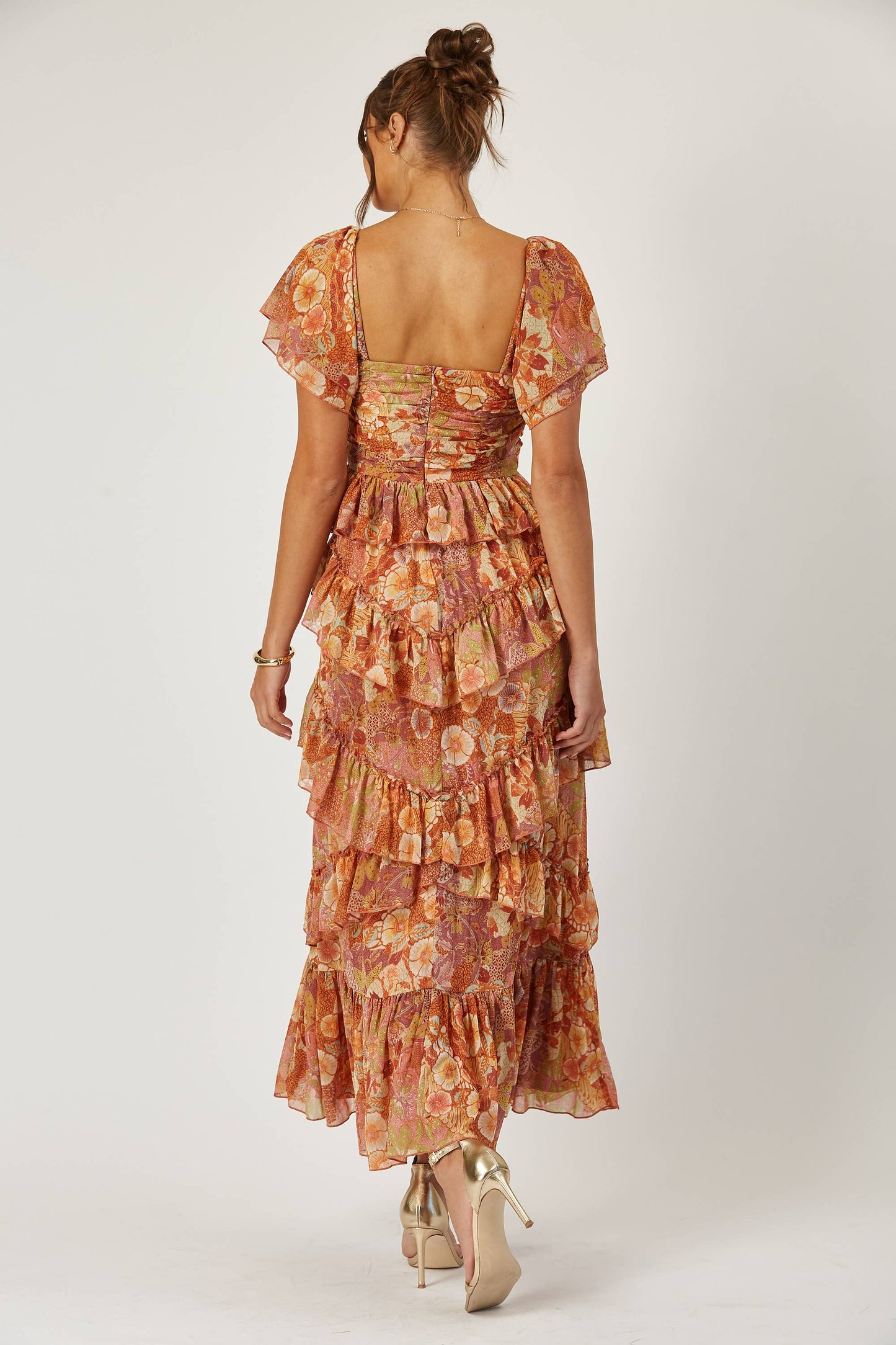 Marigold Ruffle Dress