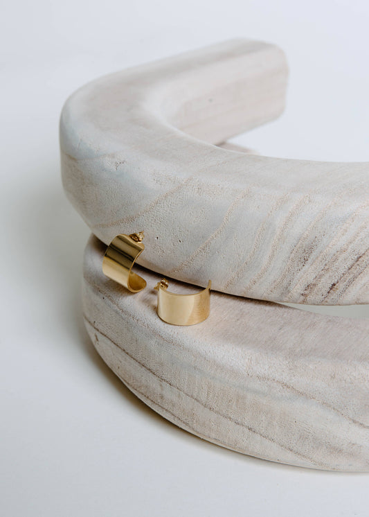 Column Hoop — Gold