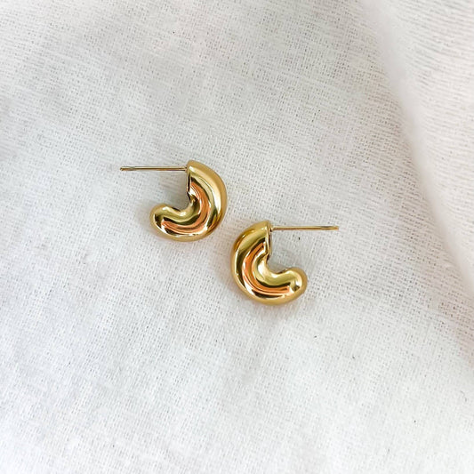 Bubble Half Hoop Earrings