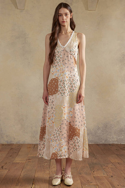 Patchwork Bloom Dress