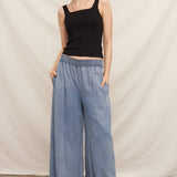Square Neck Ribbed Built-In Bra Tank