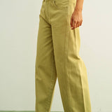 Roseneath Cotton Wide-Leg Trousers