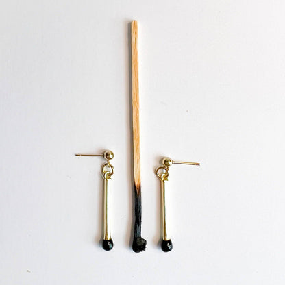Burnt Out Earrings