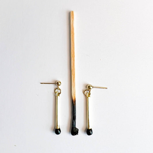 Burnt Out Earrings