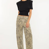 The Delaney Corduroy Barrel Pant