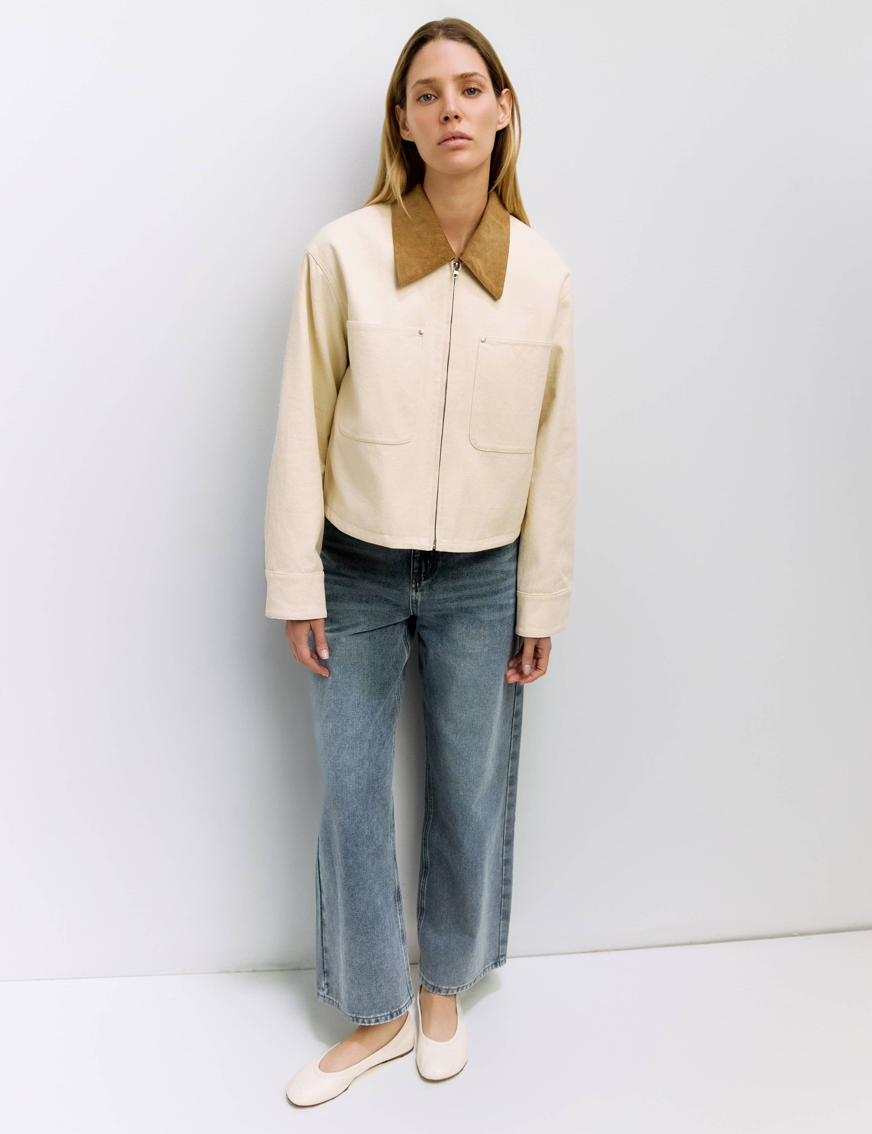 Foxglove Duck Twill Utility Jacket