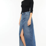 Harper Denim Maxi Skirt