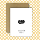 Welcome To Earth Card