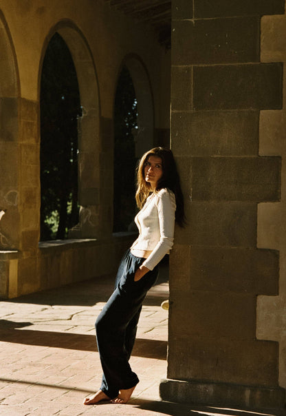 Llyria Pointelle Cardigan