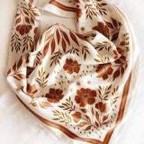 Flora West Printed Silk Bandana
