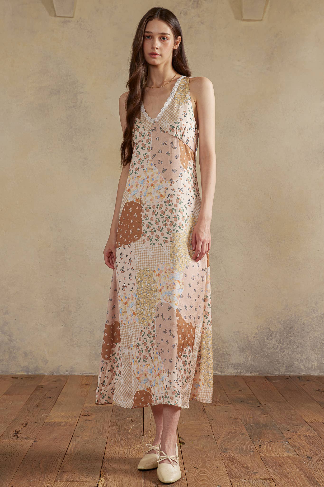 Patchwork Bloom Dress