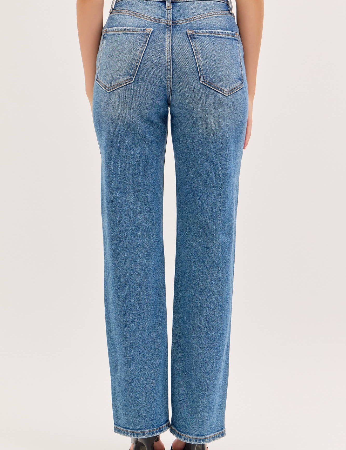 Byrd High-Rise Stovepipe Jeans