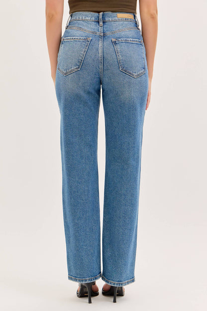 Byrd High-Rise Stovepipe Jeans