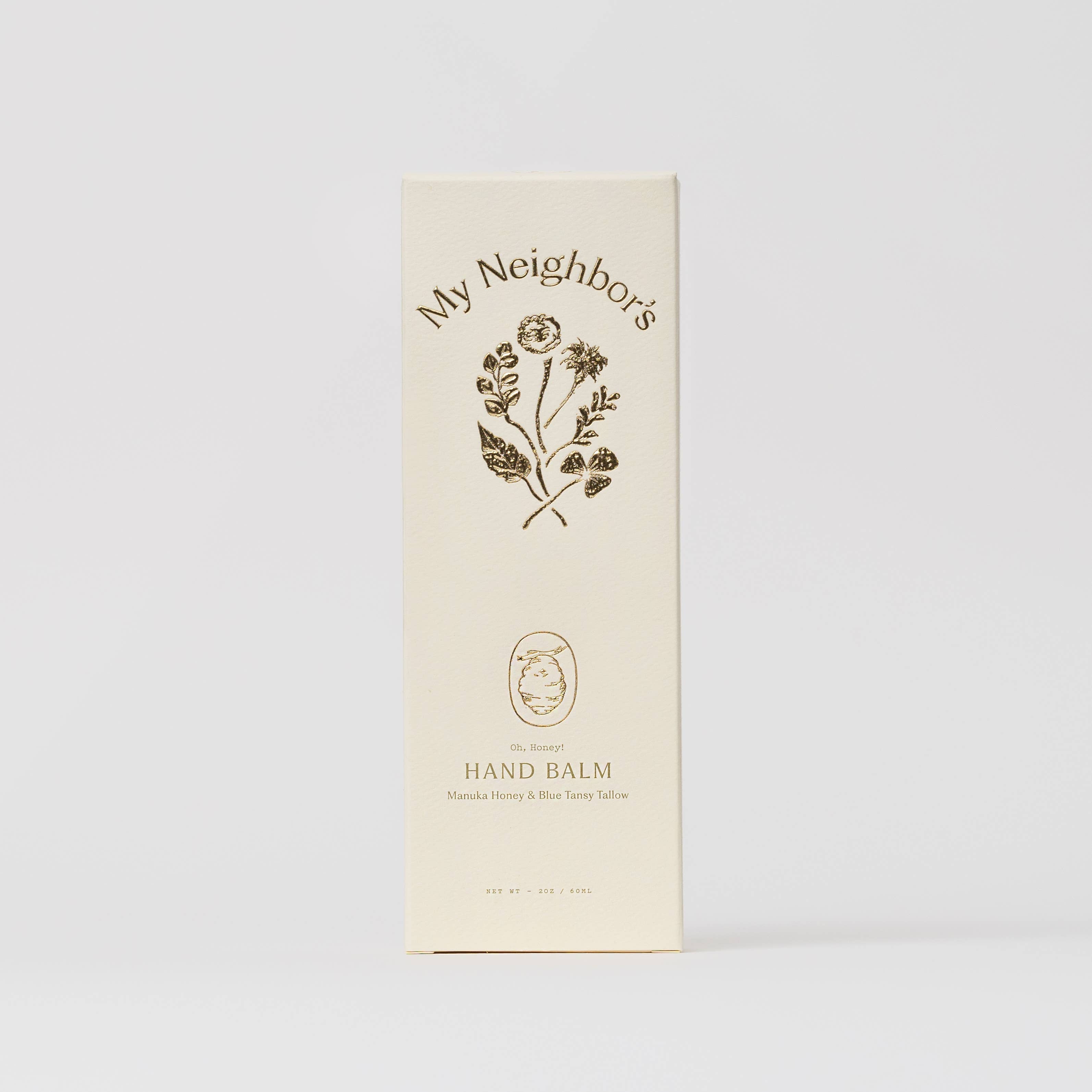 Oh, Honey! | Manuka Honey & Blue Tansy Tallow Hand Balm