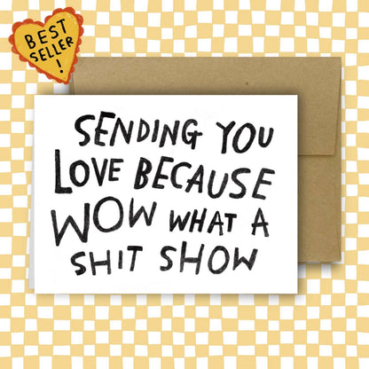 Sending Love Card
