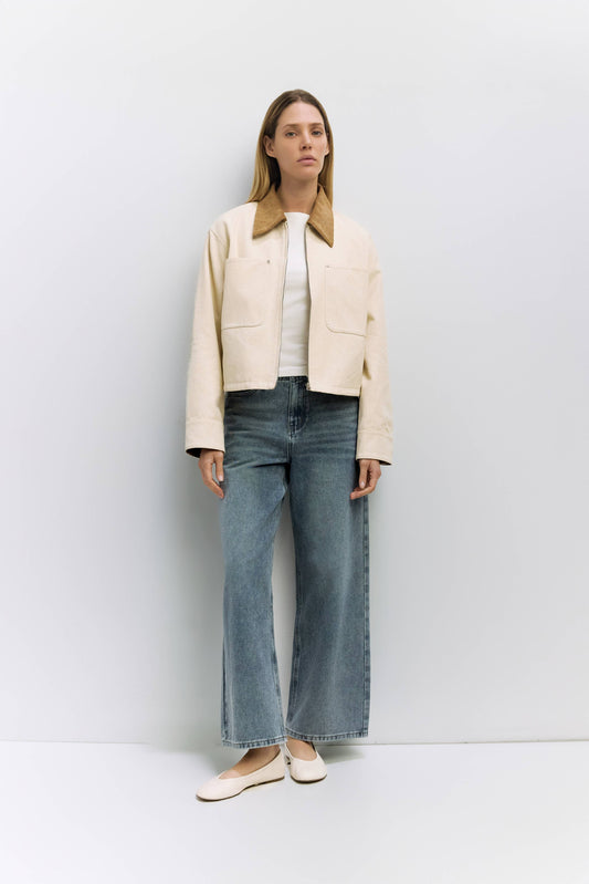 Foxglove Duck Twill Utility Jacket