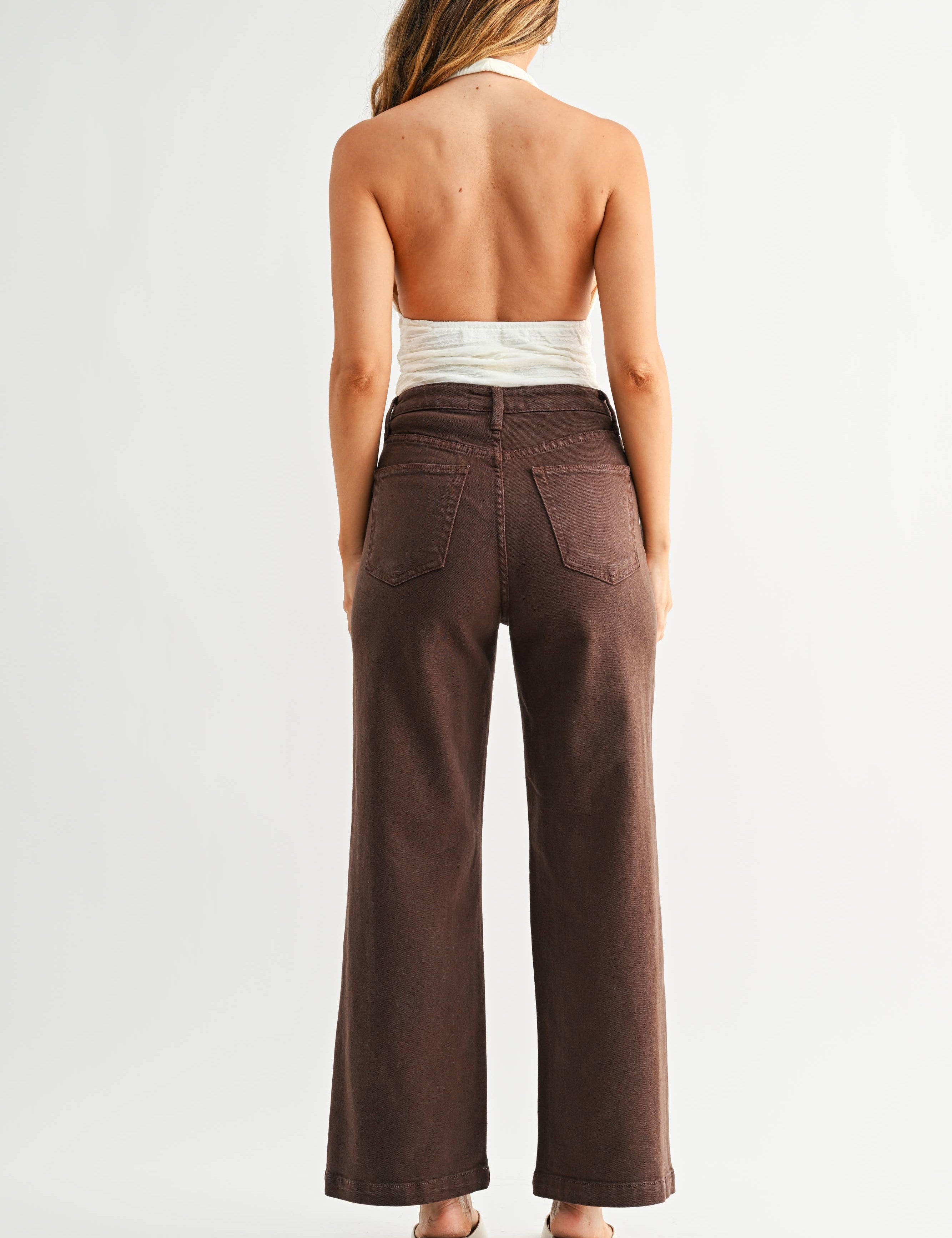 Porter Patch Pocket Wide Leg Jean