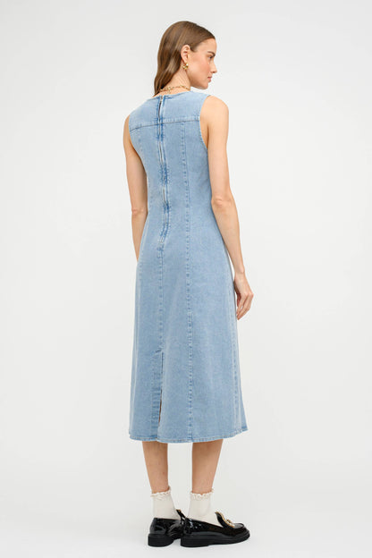 Colleen Denim Midi Dress