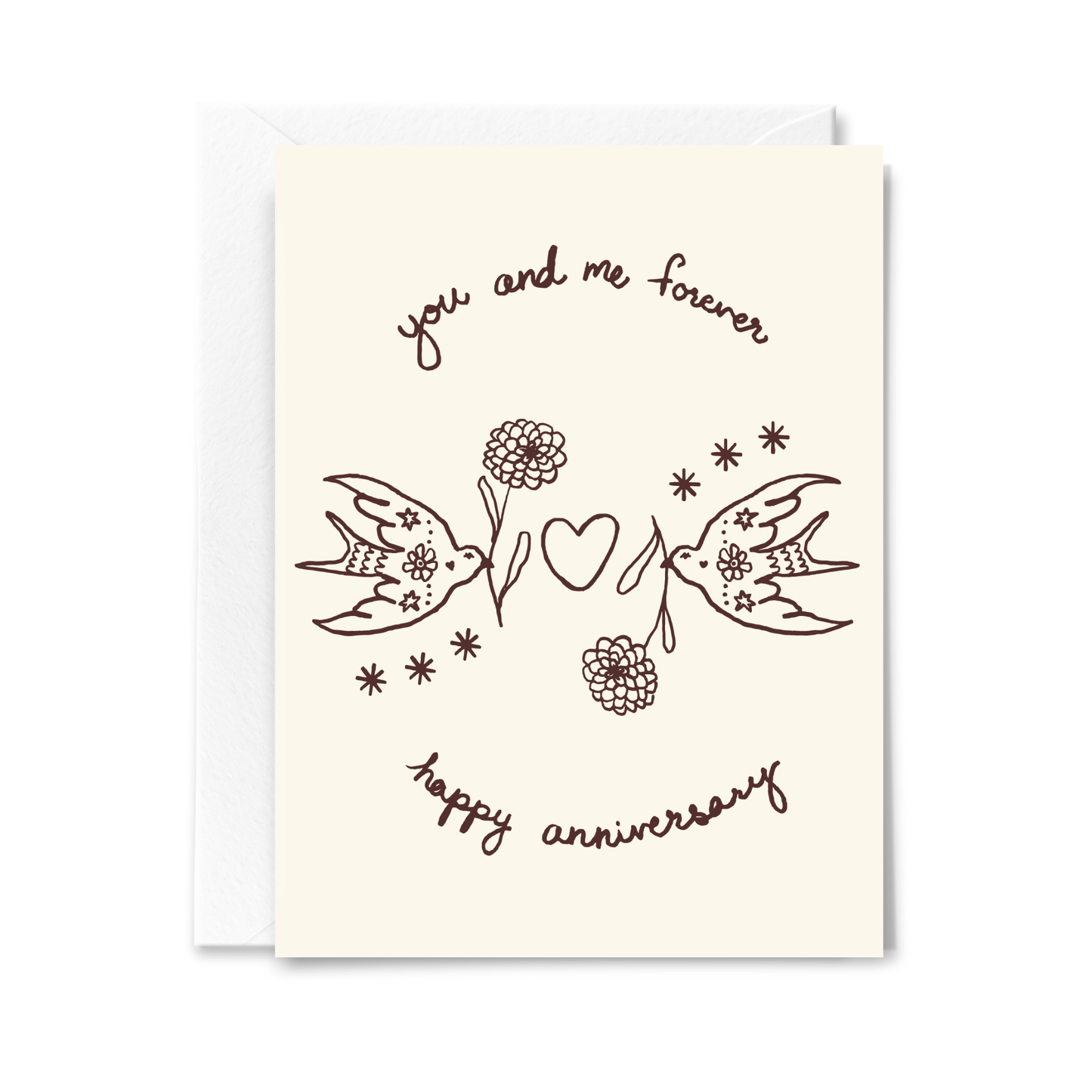 You and Me Forever Card