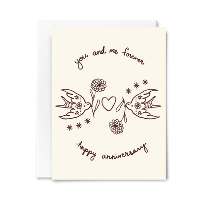 You and Me Forever Card
