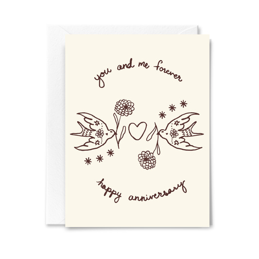 You and Me Forever Card