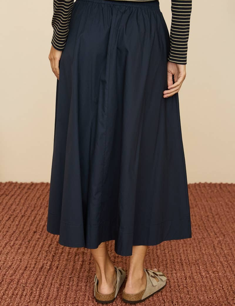 Commons Relaxed Midi Skirt