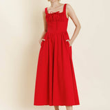 Cherry Pie Corset Maxi Dress