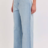 Railway Relaxed Striped Jeans