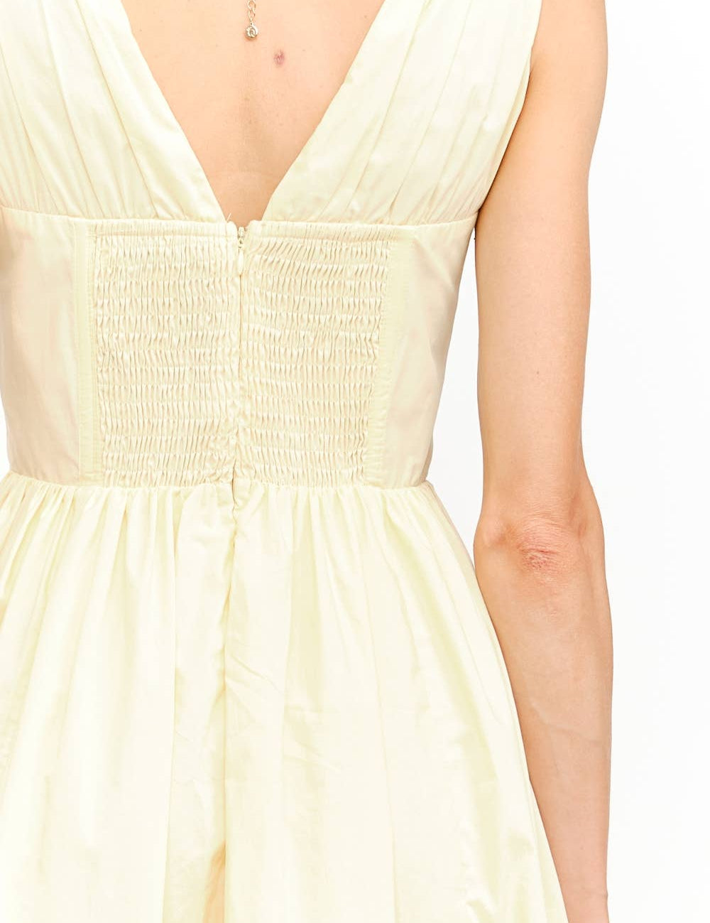 Ischia Butter Yellow Midi Dress