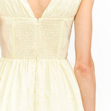 Ischia Butter Yellow Midi Dress