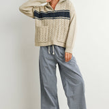 Boone Gingham Flowy Pants