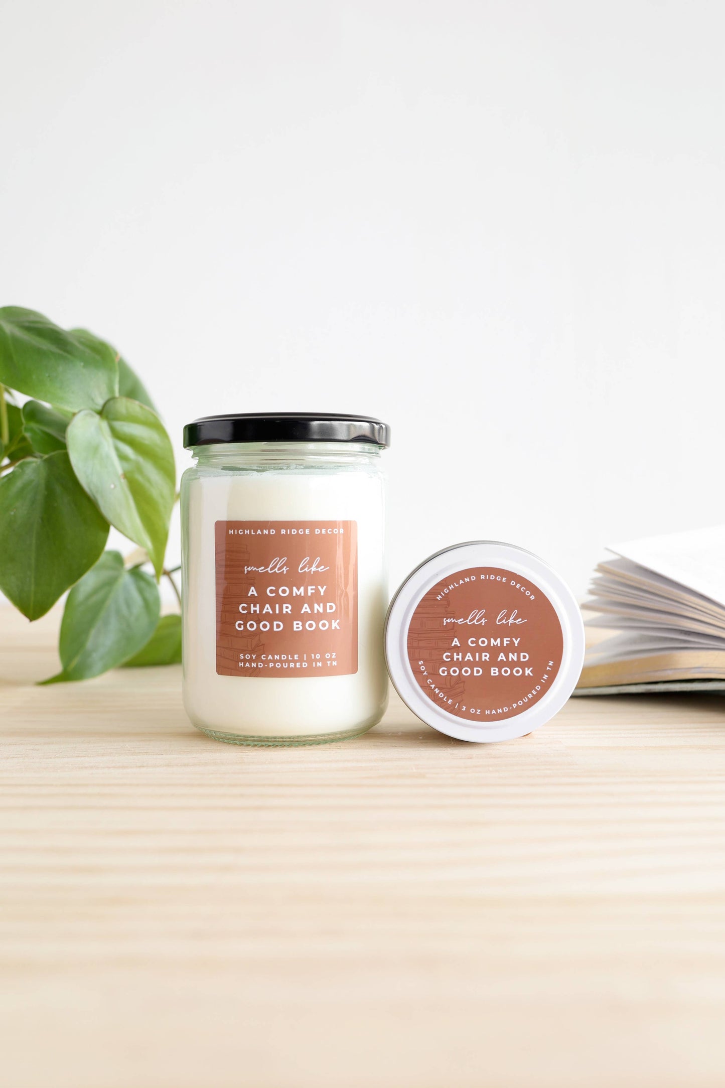 A Comfy Chair and Good Book Candle