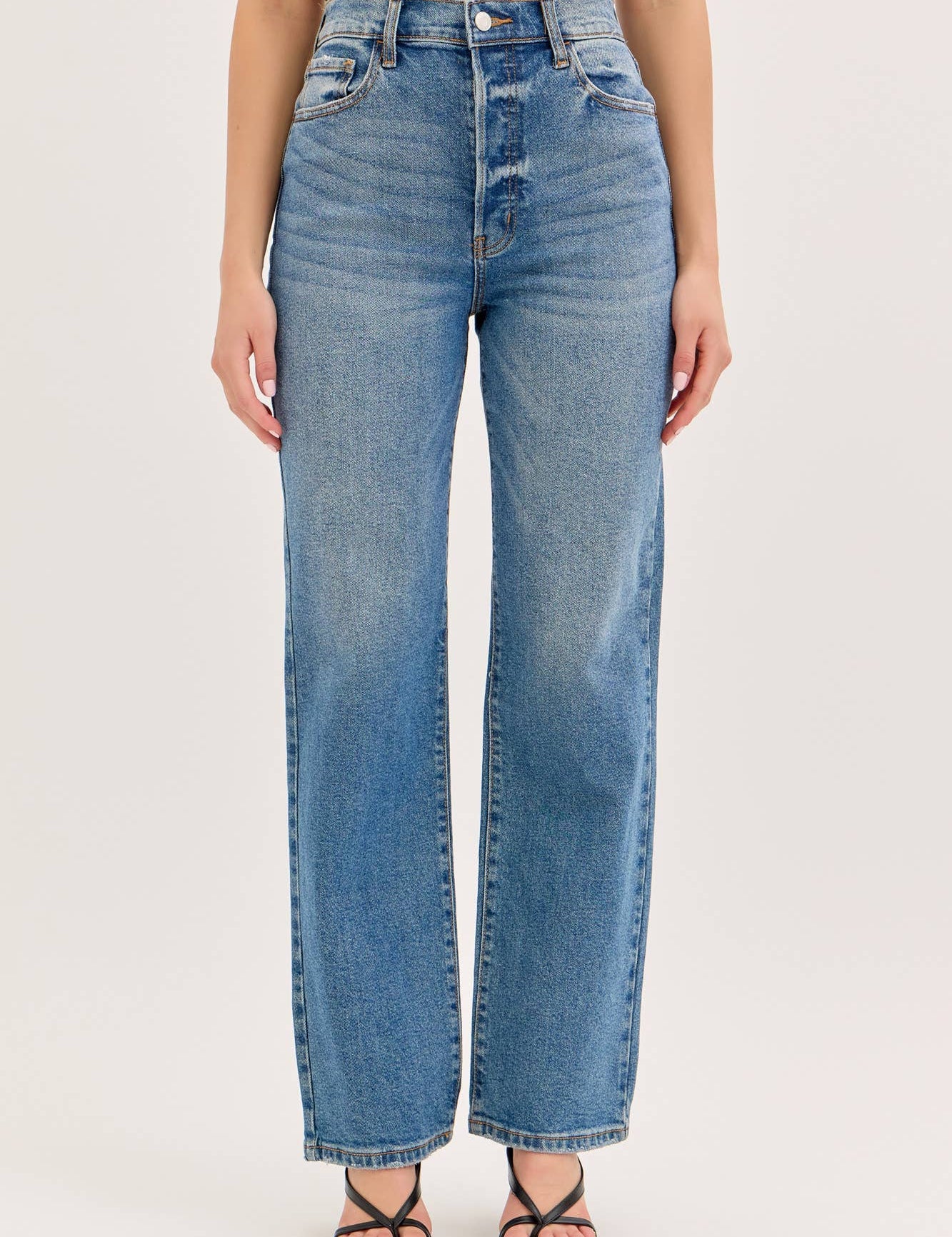 Byrd High-Rise Stovepipe Jeans