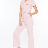 Blush Utility Jumpsuit
