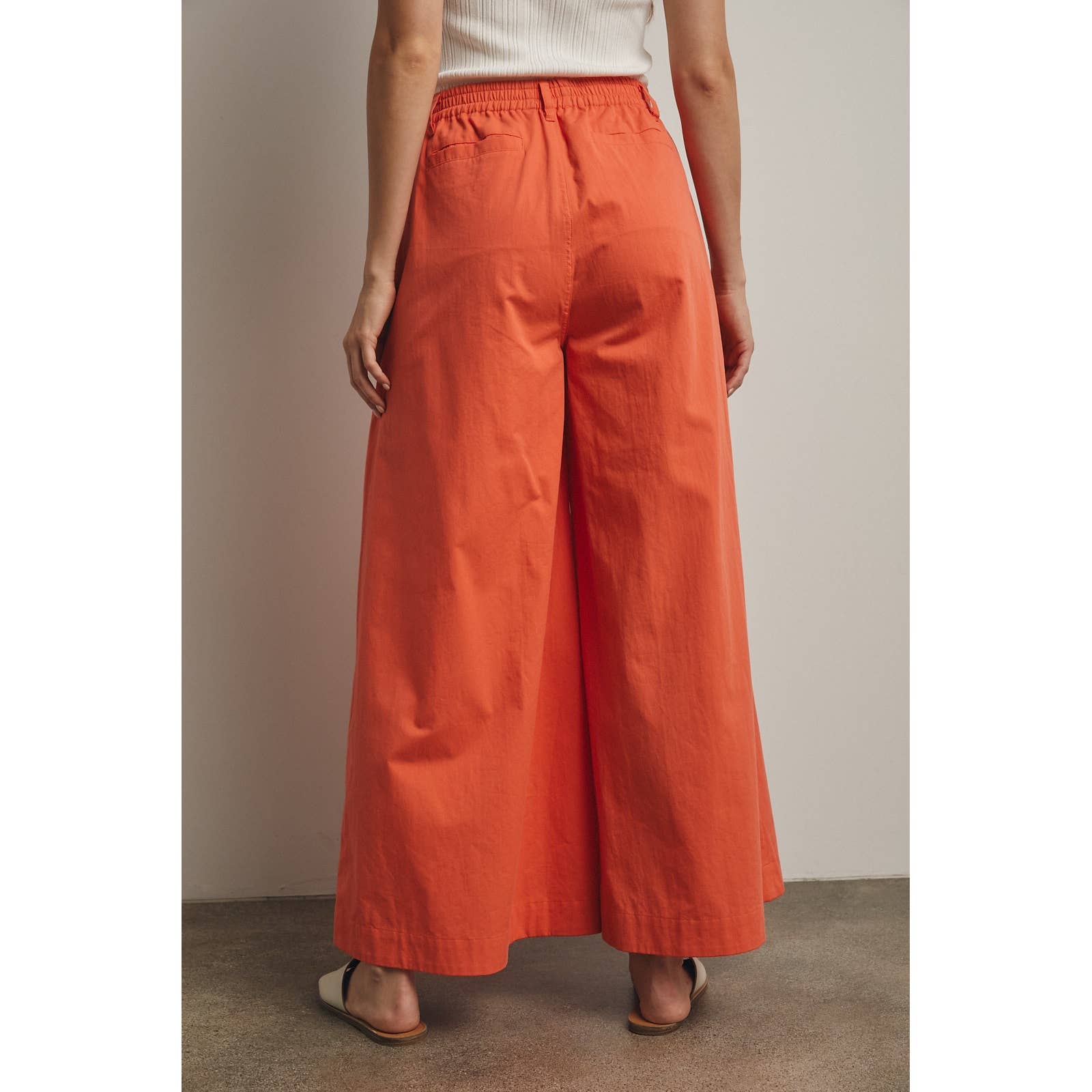 Louisa Wide-Leg Drawstring Pants