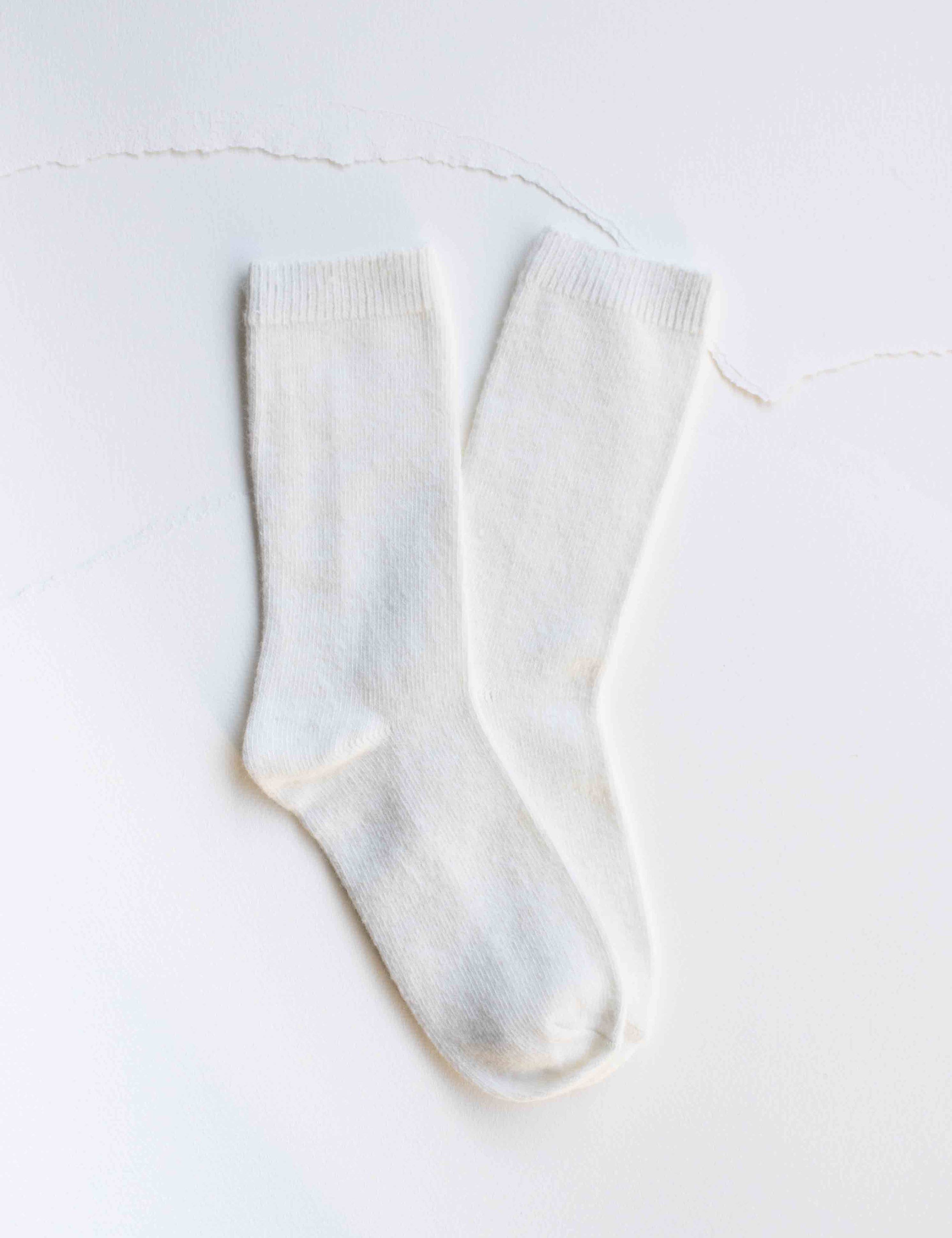 The Wool & Cashmere Crew Sock
