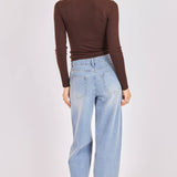 Oak Turtleneck Top