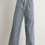 Boone Gingham Flowy Pants