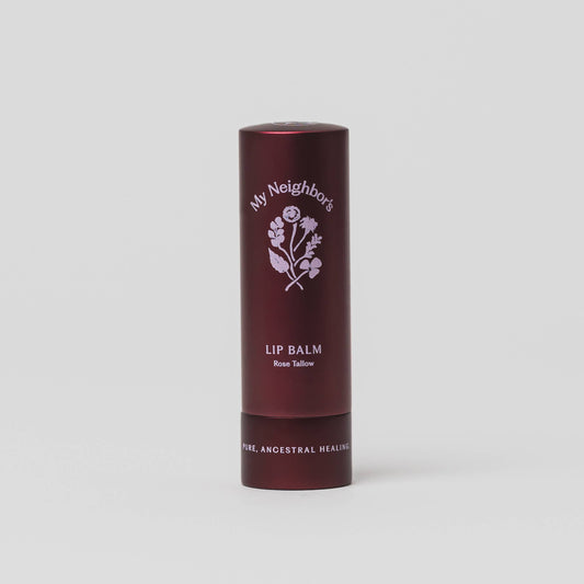 Rose Tallow Lip Balm (tinted)