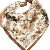Flora West Printed Silk Bandana