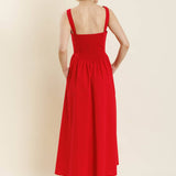 Cherry Pie Corset Maxi Dress