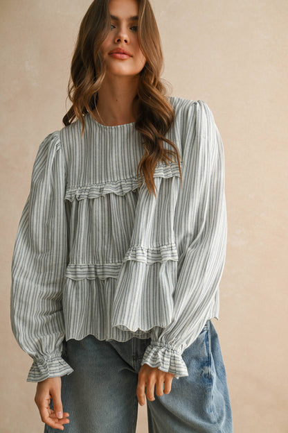 The Larkspur Blouse