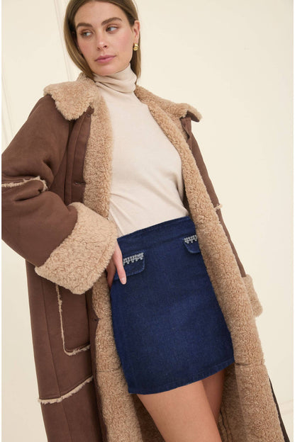 Doe River Shearling Coat