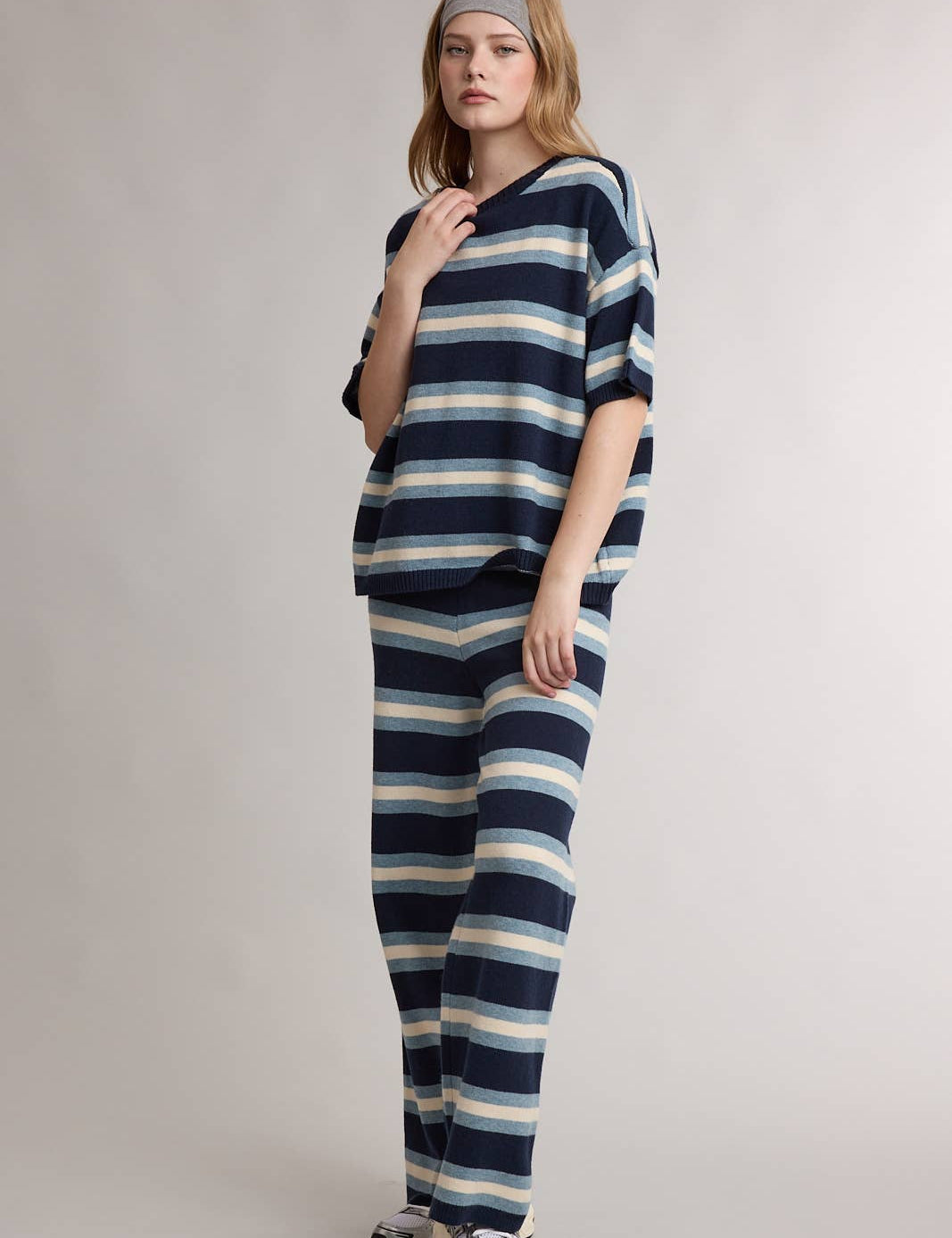 Sherrod Striped Knit Pants