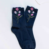 The Tulip Bloom Crew Sock