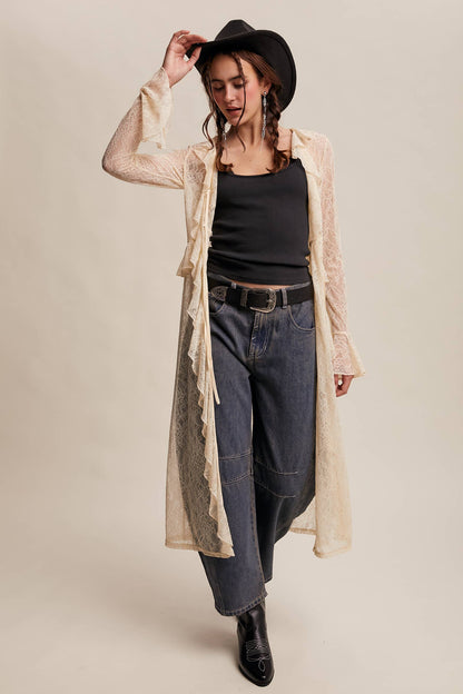 Honeysuckle Lace Duster